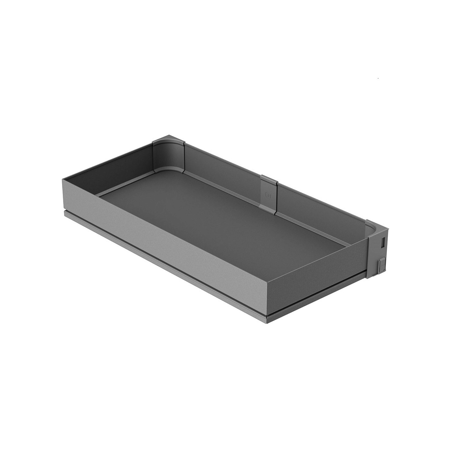 Полка внутренняя Тандем II 600 мм Арена ПЬЮР цвет АНТРАЦИТ Kessebohmer | официальный магазин