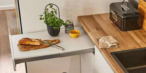 Стол Top Flex - выдвижная рабочая поверхность от Kesseböhmer Kessebohmer в Кирове