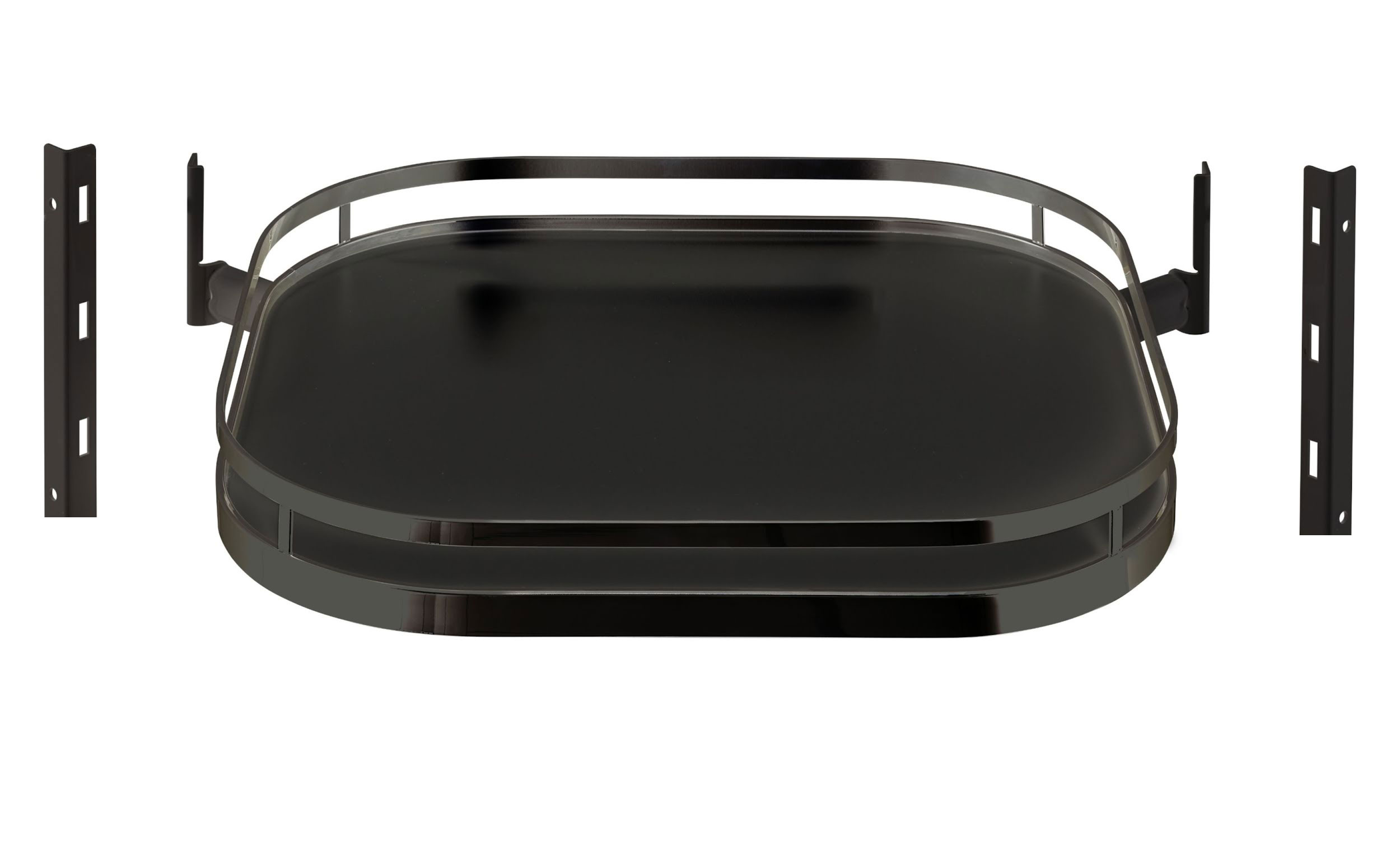 Комплект 1 полка, ТорнМоушн 600 мм, Арена СТИЛЬ, цвет АНТРАЦИТ Kessebohmer | официальный магазин